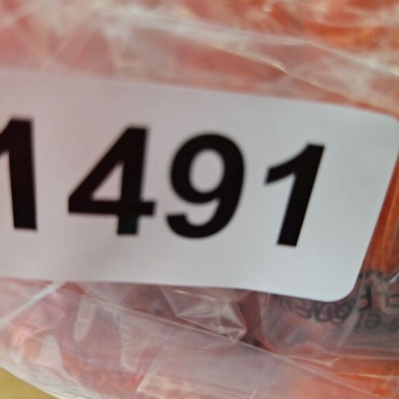 Talbots Vintage Women's Sz Lg Fleece Orange Jacket Cardigan Long Warm USA - Picture 7 of 8